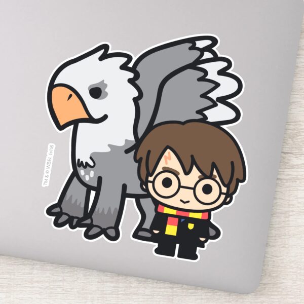 Cartoon_Harry_Potter_and_Buckbeak_Sticker_1 Cartoon Harry Potter And Buckbeak Sticker