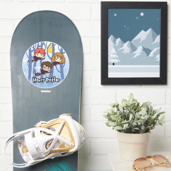 Cartoon_Harry,_Ron,_&_Hermione_Flying_In_Woods_Sticker_7 Cartoon Harry Ron Hermione Flying In Woods Sticker