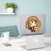Cartoon_Hermione_and_Crookshanks_Sticker_3 Cartoon Hermione And Crookshanks Sticker
