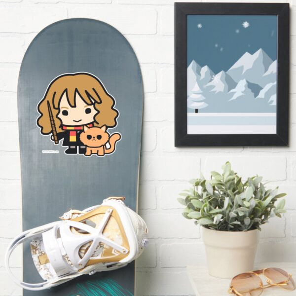 Cartoon_Hermione_and_Crookshanks_Sticker_7 Cartoon Hermione And Crookshanks Sticker