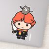 Cartoon_Ron_Weasley_and_Pigwidgeon_Sticker_1 Cartoon Ron Weasley And Pigwidgeon Sticker