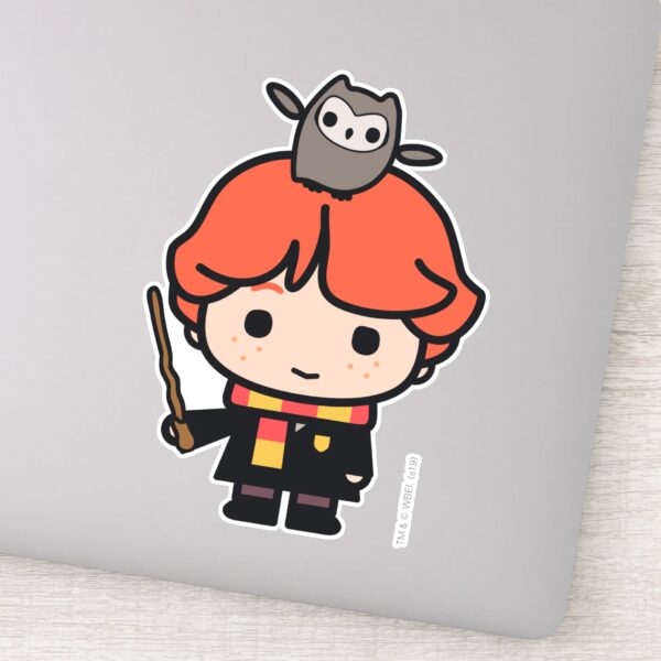 Cartoon_Ron_Weasley_and_Pigwidgeon_Sticker_1 Cartoon Ron Weasley And Pigwidgeon Sticker