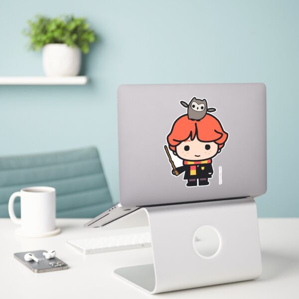 Cartoon_Ron_Weasley_and_Pigwidgeon_Sticker_3 Cartoon Ron Weasley And Pigwidgeon Sticker
