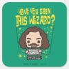 Cartoon_Sirius_Black_Wanted_Poster_Graphic_Square_Sticker_1 Cartoon Sirius Black Wanted Poster Graphic Square Sticker