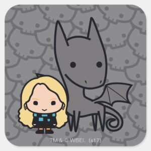 Cartoon_Thestral_and_Luna_Character_Art_Square_Sticker_1 Cartoon Thestral And Luna Character Art Square Sticker