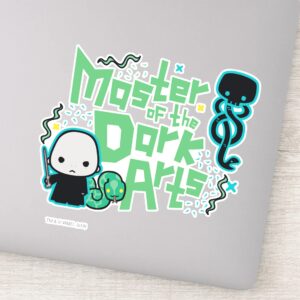 Cartoon Voldemort Master Of The Dark Arts Sticker