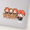 Cartoon_Weasley_Siblilings_Graphic_Sticker_1 Cartoon Weasley Siblilings Graphic Sticker