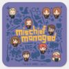 Cartoon__MISCHIEF_MANAGED™__Graphic_Square_Sticker_1 Cartoon MISCHIEF MANAGED™ Graphic Square Sticker