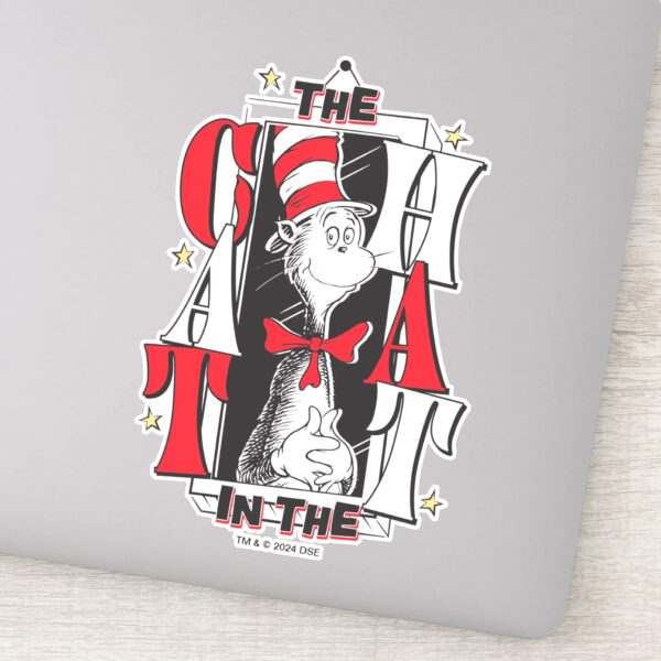 Cat_In_the_Hat___B&W_Text_Sticker_1 Cat In The Hat BW Text Sticker