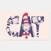 Cat_In_the_Hat___Cat_Face_Text_Rectangular_Sticker_1 Cat In The Hat Cat Face Text Rectangular Sticker