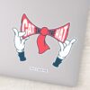 Cat_In_the_Hat___Cat_Text_Bow_Tie_Sticker_1 Cat In The Hat Cat Text Bow Tie Sticker