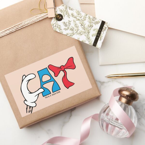 Cat_In_the_Hat___Cat_Text_Rectangular_Sticker_5 Cat In The Hat Cat Text Rectangular Sticker