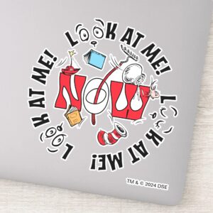 Cat In The Hat Look At Me Look At Me Sticker