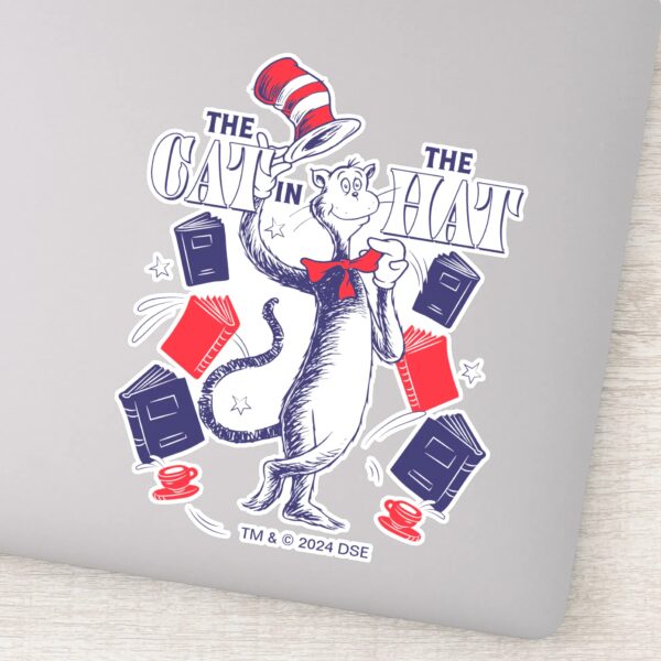Cat_In_the_Hat___Reading_Books_Sticker_1 Cat In The Hat Reading Books Sticker