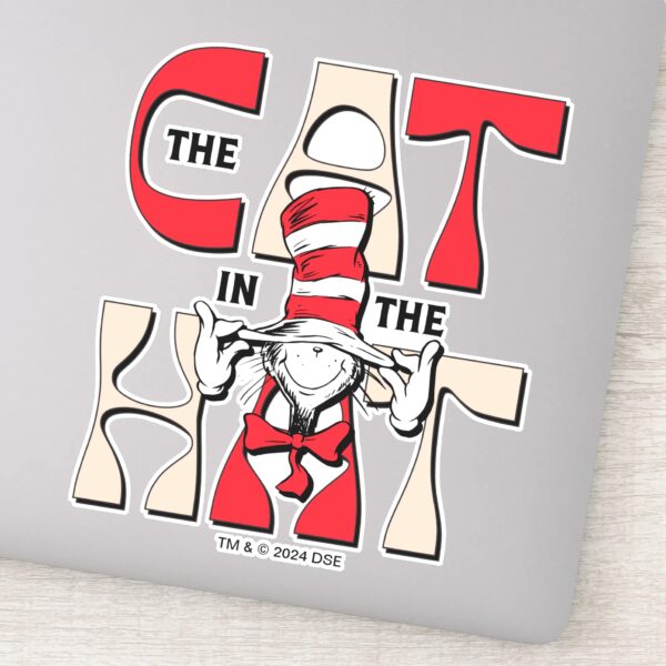 Cat In The Hat The Silly Cat In The Hat Sticker