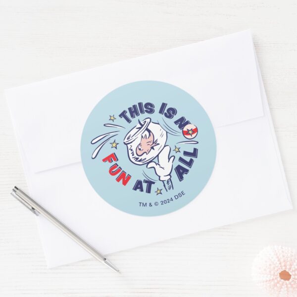 Cat_In_the_Hat___This_Is_Not_Fun_At_All_Classic_Round_Sticker_3 Cat In The Hat This Is Not Fun At All Classic Round Sticker