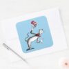 Cat_in_the_Hat_Takes_A_Bow_Square_Sticker_3 Cat In The Hat Takes A Bow Square Sticker