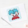 Cat_in_the_Hat_Thing_One_&_Thing_Two_Square_Sticker_3 Cat In The Hat Thing One Thing Two Square Sticker