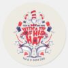 Cat_in_the_Hat__He_Was_Gone_With_A_Tip_of_His_Hat_Classic_Round_Sticker_1 Cat In The Hat He Was Gone With A Tip Of His Hat Classic Round Sticker