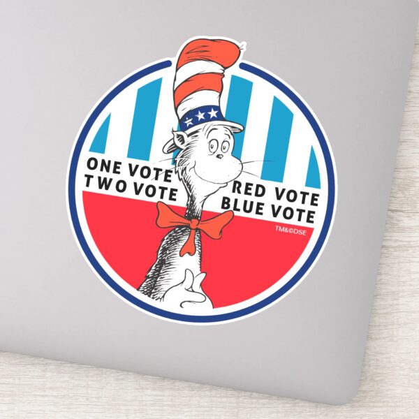 Cat_in_the_Hat___One_Vote,_Two_Vote_Sticker_1 Cat In The Hat One Vote Two Vote Sticker