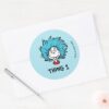 Cat In The Hat Thing One Classic Round Sticker