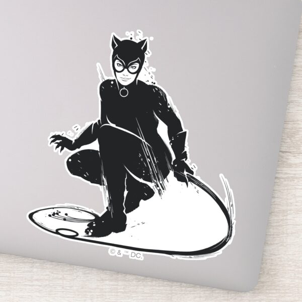 Catwoman_Ink_Brush_Pose_Sticker_1 Catwoman Ink Brush Pose Sticker