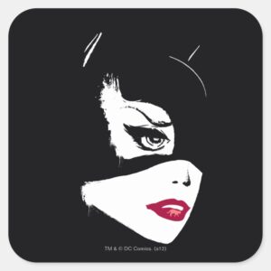 Catwoman Nine Lives Square Sticker