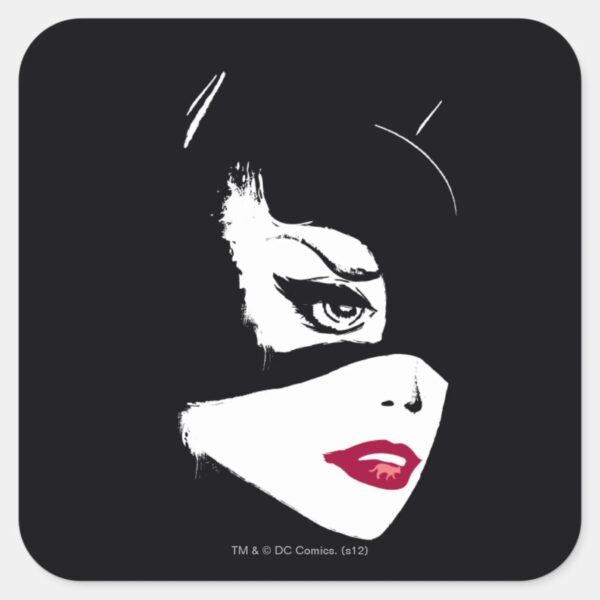 Catwoman_Nine_Lives_Square_Sticker_1 Catwoman Nine Lives Square Sticker