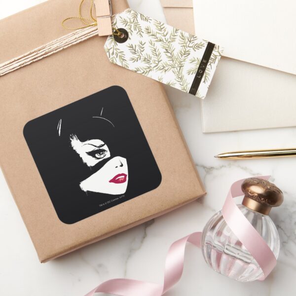 Catwoman_Nine_Lives_Square_Sticker_5 Catwoman Nine Lives Square Sticker