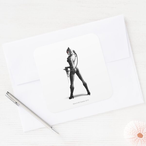 Catwoman_Square_Sticker_3 Catwoman Square Sticker