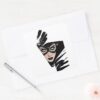 Catwoman_The_Claws_Are_Out_Cover_Illustration_Square_Sticker_3 Catwoman The Claws Are Out Cover Illustration Square Sticker