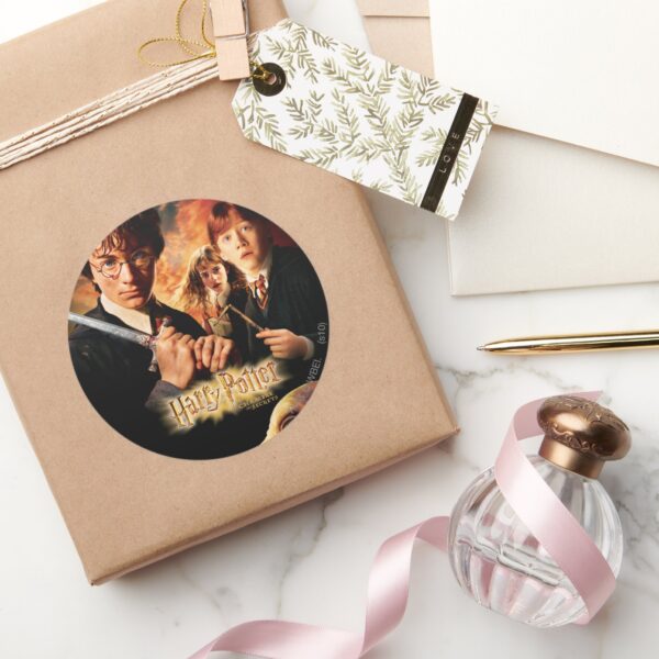 Chamber_of_Secrets_-_French_Classic_Round_Sticker_5 Chamber Of Secrets French Classic Round Sticker