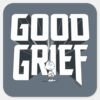 Charlie_Brown__Good_Grief__Rock_Band_Tee_Graphic_Square_Sticker_1 Charlie Brown Good Grief Rock Band Tee Graphic Square Sticker
