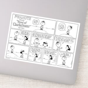 Charlie Browns Memories At The Pitchers Mound Sticker