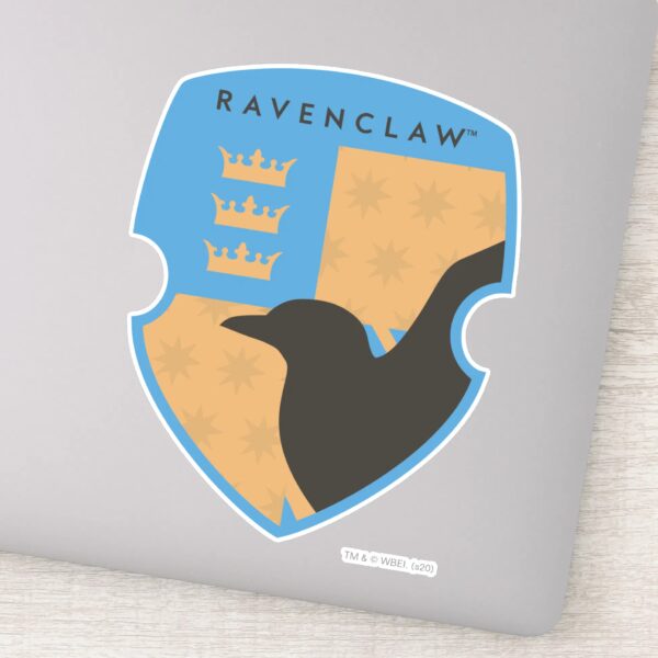 Checkered_RAVENCLAW™_Crowned_Crest_Sticker_1 Checkered RAVENCLAW™ Crowned Crest Sticker