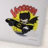 Chibi Batman In The Batmobile Sticker