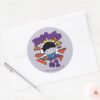 Chibi_Bizarro_#1_Classic_Round_Sticker_3 Chibi Bizarro 1 Classic Round Sticker