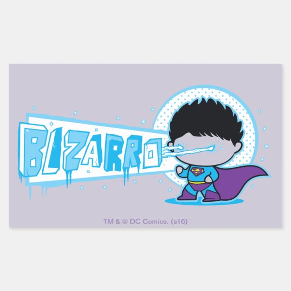 Chibi Bizarro Arctic Vision Rectangular Sticker