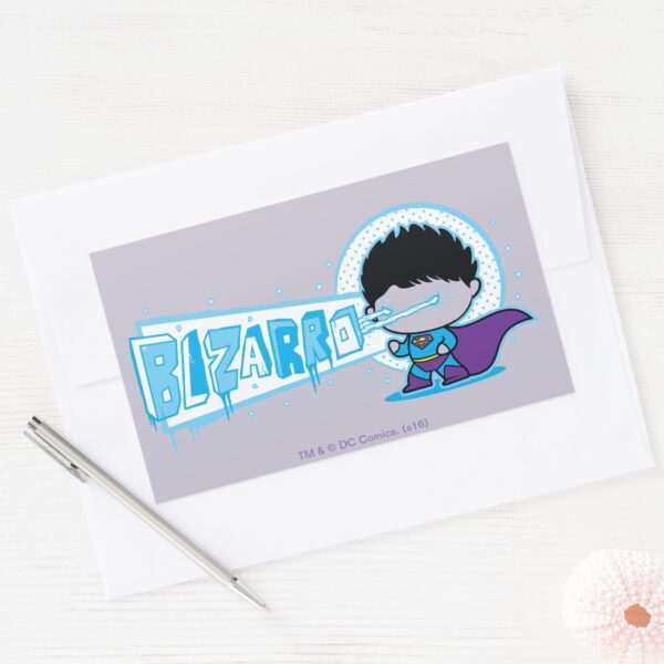 Chibi Bizarro Arctic Vision Rectangular Sticker