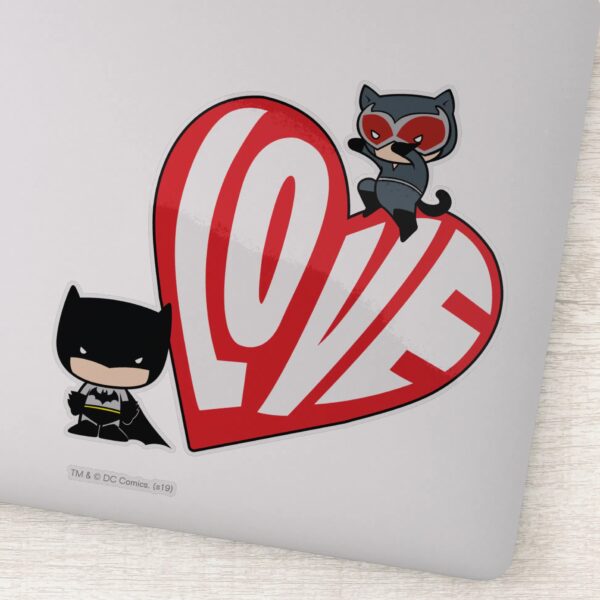 Chibi_Catwoman_Pounce_on_Batman_Sticker_1 Chibi Catwoman Pounce On Batman Sticker