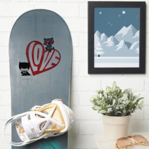 Chibi Catwoman Pounce On Batman Sticker