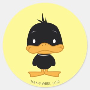 Chibi DAFFY DUCK™ Classic Round Sticker