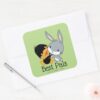 Chibi DAFFY DUCK™ BUGS BUNNY™ Square Sticker