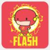Chibi Flash With Electricity Square Sticker