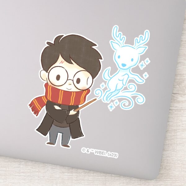 Chibi_HARRY_POTTER™_Patronus_Sticker_1 Chibi HARRY POTTER™ Patronus Sticker