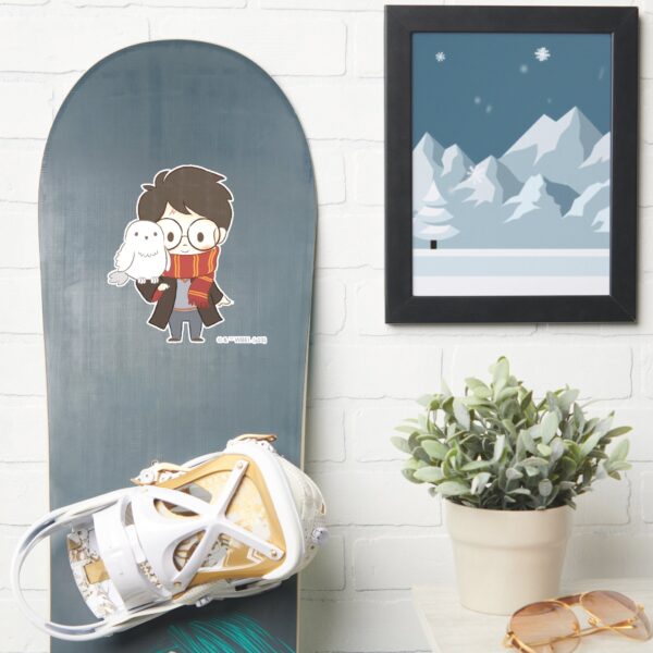 Chibi_HARRY_POTTER™_&_Hedwig_Sticker_7 Chibi HARRY POTTER™ Hedwig Sticker