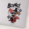 Chibi Harley Quinn In A Box With Hammer Sticker