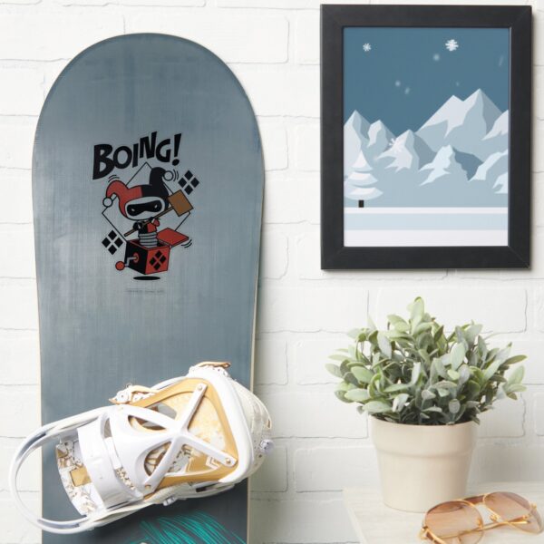 Chibi Harley Quinn In A Box With Hammer Sticker