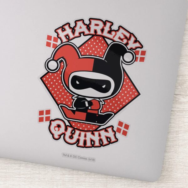 Chibi_Harley_Quinn_Splits_Sticker_1 Chibi Harley Quinn Splits Sticker