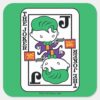 Chibi_Joker_Playing_Card_Square_Sticker_1 Chibi Joker Playing Card Square Sticker